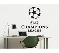 Sticker Logo Foot UEFA - Nombreuses tailles et couleurs disponibles