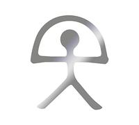 Sticker logo indalo Adhésif Autocollant - Plusieurs coloris disponibles Argenté