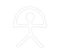 Sticker Logo Indalo Adhésif Autocollant - Plusieurs Coloris Disponibles Blanc 10