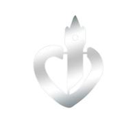 Sticker logo Pas de Calais Adhésif Autocollant - Plusieurs coloris disponibles Chrome