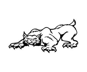 Sticker logo Puma Adhésif Autocollant - Plusieurs coloris disponibles Noir 20 x 10