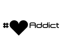 Sticker Love addict