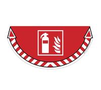 Sticker marquage au sol extincteur CEP 700 x 350 mm PVC