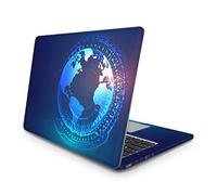 Sticker Master Digital Technology Ordinateur portable vinyle autocollant peau couverture 13 14 15 pouces ordinateur portable décalcomanie pour MacBook Asus Acer Hp 15.6 inch (38x27 cm)