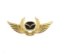 Sticker Métal 3D Extérieur pour Mazda 2 2015-, Stickers Porte Et Vitres, Autocollant MéTallique, Trunk Badge Sticker