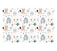 Sticker meuble pour enfant animaux des bois