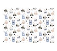 Sticker meuble pour enfant animaux des prairies