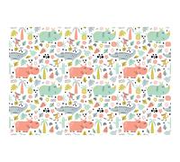 Sticker meuble pour enfant animaux souriants
