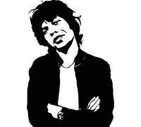 Sticker Mick Jagger
