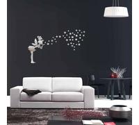 Sticker miroir Fée et 42 étoiles