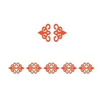 Sticker Miroir Mural 10 pièce/ensemble 3D miroir diagonale dentelle Stickers muraux porche garde-robe bordure décoration Peel Stick bricolage Art Mural(Red,70mmX70mmX10pcs)