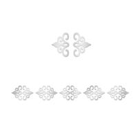 Sticker Miroir Mural 10 pièce/ensemble 3D miroir diagonale dentelle Stickers muraux porche garde-robe bordure décoration Peel Stick bricolage Art Mural(Silver,127mmX127mmX10pcs)