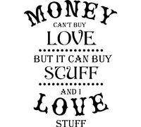 Sticker Money can't buy love