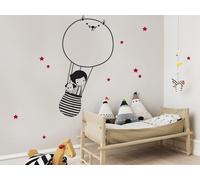 Sticker Montgolfière - Nombreuses tailles et couleurs disponibles