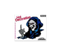 Sticker Mort 10x12cm