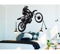 Sticker Moto Cross - Nombreuses tailles et couleurs disponibles