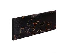Sticker Mural 3D Pour Bureau Pour Chambre à Coucher Autocollant Mural Renforcé (Motif Noir Or)