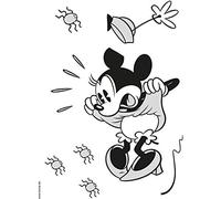 Sticker Mural, 50cm x 70cm, Minnie Scream