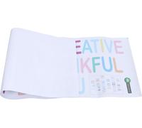 Sticker mural Alphabet anglais coloré Décalage Chambre à coucher Salon Décoration d'arrière-plan