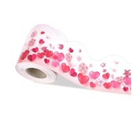 Sticker mural amovible en forme de cœur pour chambre à coucher, salon, salle à manger, décoration de mariage 15 m