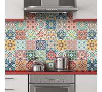 Sticker Mural Carrelage adhésif Cuisine Salle de Bain - 24 Stickers CARRELAGES AZULEJOS CHAPARRO - 24stickers10x10cm