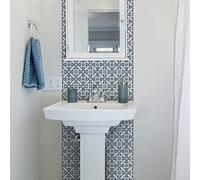 Sticker Mural Carrelage adhésif Cuisine Salle de Bain - 24 Stickers CARRELAGES AZULEJOS Gregorio - 24stickers10x10cm