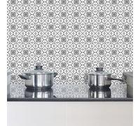 Sticker Mural Carrelage adhésif Cuisine Salle de Bain - 24 Stickers CARRELAGES AZULEJOS Regina - 24stickers10x10cm