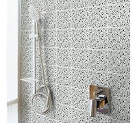 Sticker Mural Carrelage adhésif Cuisine Salle de Bain - 30 Stickers Carreaux DE Ciment TERRAZZO Pasqual - 30stickers20x20cm