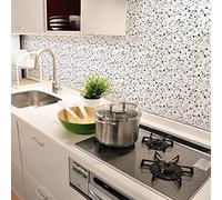 Sticker Mural Carrelage adhésif Cuisine Salle de Bain - 30 Stickers CARRELAGES TERRAZZO BORGHI - 30stickers10x10cm
