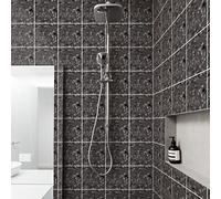 Sticker Mural Carrelage adhésif Cuisine Salle de Bain - 60 Stickers Carreaux DE Ciment TERRAZZO Simona - 60stickers20x20cm