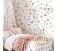 Sticker mural décoratif - Motifs fleurs cœur arbre - Pour G - Autocollants muraux pour chambre enfant et de STICKERS