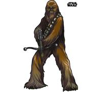 Sticker mural Disney Star Wars Chewbacca XXL brun - 612421 - 127 x 200 cm
