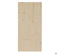 Sticker mural effet parement Cary beige 58x28cm - Atmosphera createur d'interieur