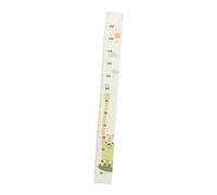Sticker Mural en Hauteur Dinosaure pour Garçon et Filles, Toise Décorative | Canvas Résistant, Repositionnable, Mesure de Taille, Décoration de Chambre, Style Cartoon, Couleur Vert