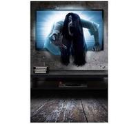 sticker mural femme possédée 70x80cm - guirca 24266 Bleu G