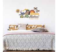 Sticker Mural Géant Lilo et STCH avec lettres de l'alphabet pour personnaliser