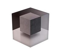 Sticker Mural Illusion 3D Angle - Papier Peint Cube Optique Géométrique Trompe-l'œil | Art Mural Moderne Amovible Adhésif Salon Chambre Bureau Appartement Dortoir Décoration