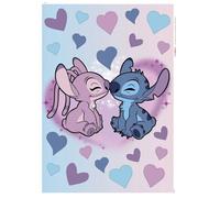 Sticker mural - KOMAR - Stitch et Angel - Multicolore - 50x70cm - 22 éléments
