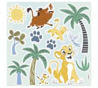 Sticker mural Lion King Joy in the Wild - Disney - Dimensions : 33 x 33 cm