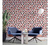 Sticker Mural Meuble Moderne Japonais Impermeable Ethnique 45x1200cm | Decor mural anti-UV, couleurs qui ne deteignent pas. Motif Moderne et Japonais, Impermeable.
