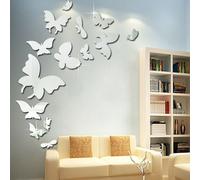 Sticker mural miroir-Papillon KP16826