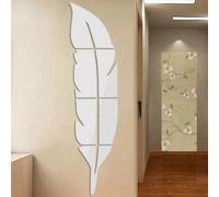 Sticker mural miroir-Plume KP23948
