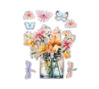 Sticker mural motif marguerite captivante pour chambre à coucher ou salon, application simple et design vibrant