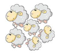 Sticker Mural Mouton Chambre D'Enfant Chambre Bébé Chambre Décorée Vinyle Décoration Stickers Muraux Personnalité Art Decal