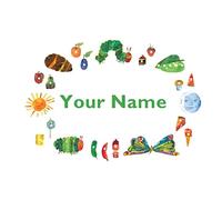 Sticker mural personnalisable avec inscription « The Very Hungry »