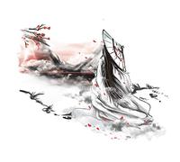 Sticker Mural Pour Chambre, Style Chinois Autocollant Mural Décoration Murale Pour La Chambre D'enfant Salon 73cm × 90cm Sticker Mural | Sticker Mural Déco Pour Placard Fenêtre Cuisine Couloir