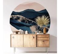 Sticker Mural Rond/Cercle - Boho 3617681435662 - Adhésif Mat - Diamètre 100 cm