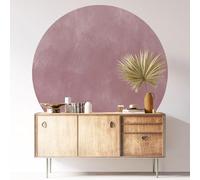 Sticker Mural Rond/Cercle - Couleur Tendance 3617680333761 - Adhésif Mat - Diamètre 130 cm