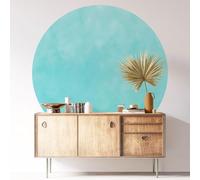 Sticker Mural Rond/Cercle - Couleur Tendance 3617681151524 - Adhésif + Protection Mate - Diamètre 60 cm
