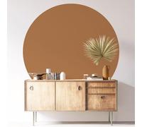 Sticker Mural Rond/Cercle - Couleur Tendance 3617689882987 - Adhésif + Protection Mate - Diamètre 90 cm